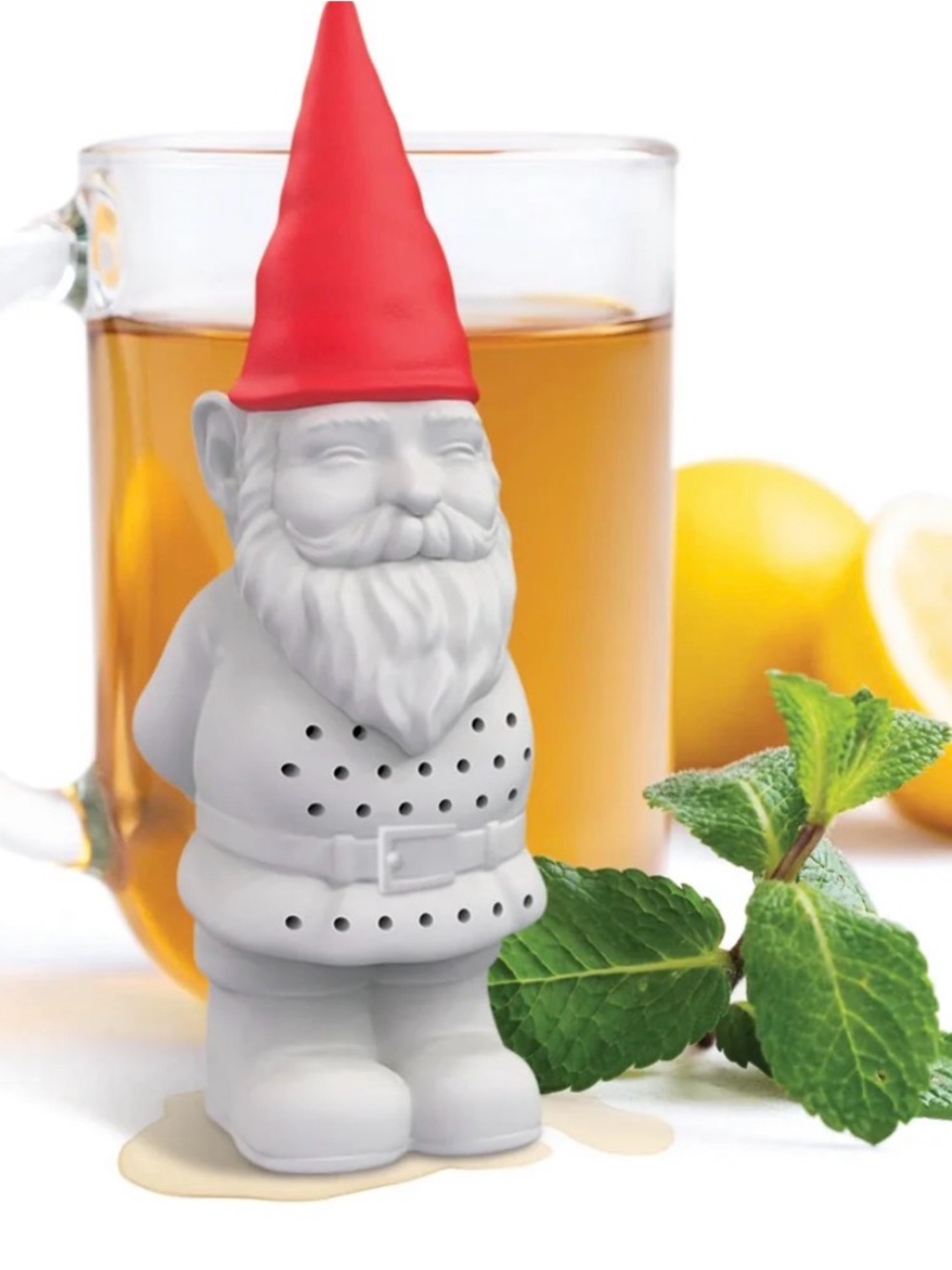 NIB FRED Brand Gnome Brew - Silicone Loose Leaf Tea Infuser 🎁